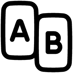 Compare Ab Icon from Plump Line Set