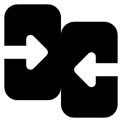 Compare Arrow Icon from Core Solid Set