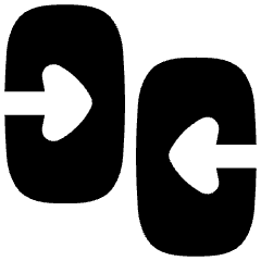 Compare Arrow Icon from Flex Solid Set