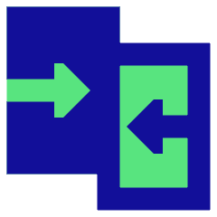 Compare Arrow Icon from Sharp Pop Set