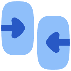 Compare Arrow Icon from Flex Flat Set