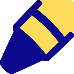 Crayon Tip Diagonal Icon from Flex Pop Set