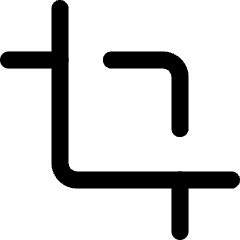 Crop Selection Icon from Core Line Set