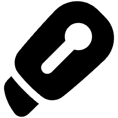 Cutter Icon from Plump Solid Set