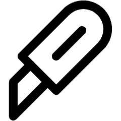 Cutter Icon from Core Line Set