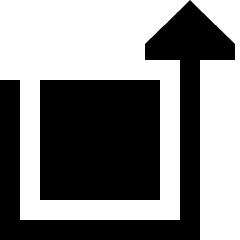 Deploy Object Icon from Sharp Solid Set