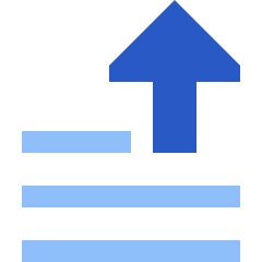 Deploy Rules Icon from Sharp Flat Set