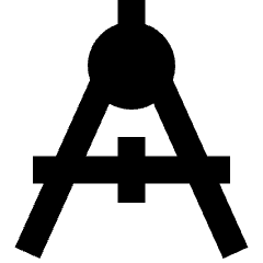 Drawing Compass Icon from Sharp Remix Set