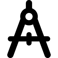 Drawing Compass Icon from Core Remix Set