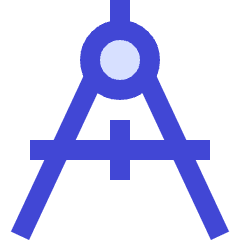 Drawing Compass Icon from Sharp Duo Set