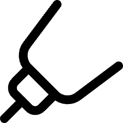 Drawing Pen Tip Diagonal Icon from Core Line Set