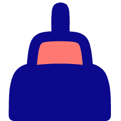 Drawing Pen Tip Vertical Icon from Plump Pop Set