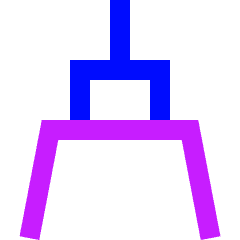 Drawing Pen Tip Vertical Icon from Sharp Neon Set