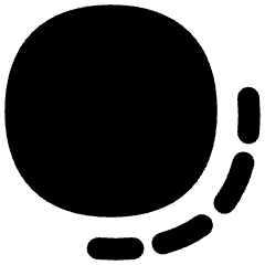 Drop Shadow Icon from Plump Solid Set