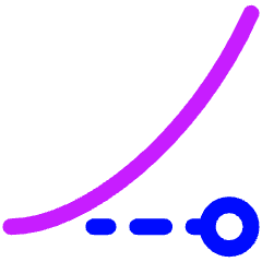 Ease In Icon from Plump Neon Set