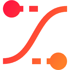 Ease In Out Icon from Sharp Gradient Set