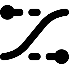 Ease In Out Icon from Core Solid Set
