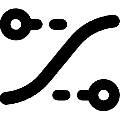 Ease In Out Icon from Core Remix Set
