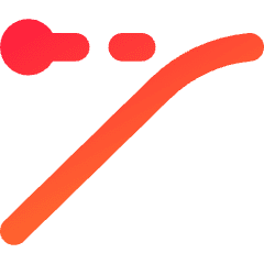 Ease Out Icon from Core Gradient Set