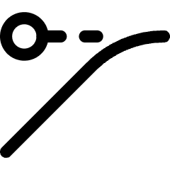 Ease Out Icon from Core Line Set