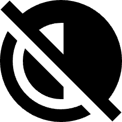 Edit Contrast Off Icon from Sharp Remix Set