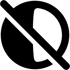 Edit Contrast Off Icon from Plump Solid Set