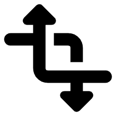 Edit Crop Transform Rotate Icon from Core Solid Set