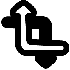 Edit Crop Transform Rotate Icon from Plump Remix Set