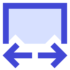 Edit Transform Width Icon from Sharp Duo Set