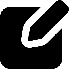 Edit Write 2 Icon from Micro Solid Set