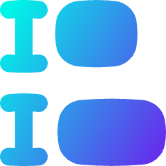 Equal Height Icon from Flex Gradient Set