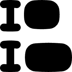 Equal Height Icon from Flex Solid Set