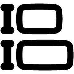 Equal Height Icon from Plump Remix Set