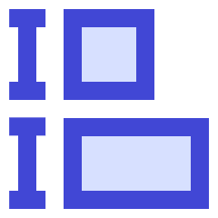 Equal Height Icon from Sharp Duo Set