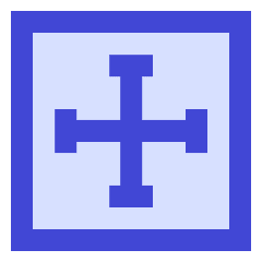 Equal Size Icon from Sharp Duo Set