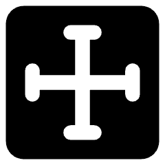 Equal Size Icon from Core Solid Set