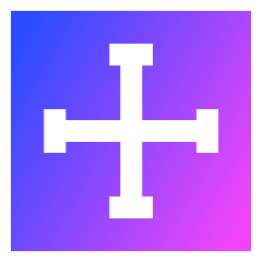 Equal Size Icon from Sharp Gradient Set