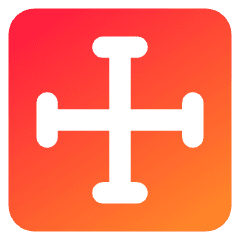 Equal Size Icon from Core Gradient Set