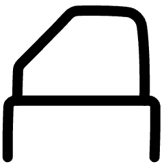 Eraser Tip Vertical Icon from Plump Line Set