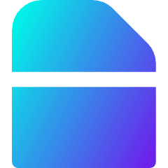 Eraser Tip Vertical Icon from Core Gradient Set