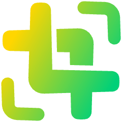 Expand Crop Resize Icon from Plump Gradient Set