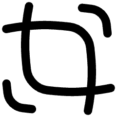 Expand Crop Resize Icon from Flex Line Set