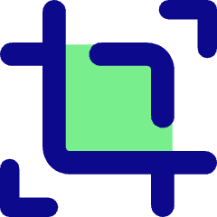 Expand Crop Resize Icon from Core Pop Set