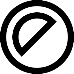 Fill Adjustment Layer Icon from Sharp Line Set