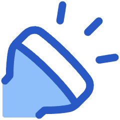 Flashlight Head Diagonal Icon from Plump Duo Set