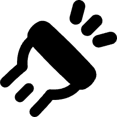 Flashlight Head Diagonal Icon from Flex Remix Set
