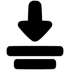 Flatten Icon from Plump Solid Set