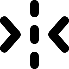 Flip Horizontal 2 Icon from Micro Solid Set