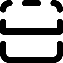 Flip Up Icon from Micro Line Set