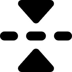 Flip Vertical 2 Icon from Micro Solid Set